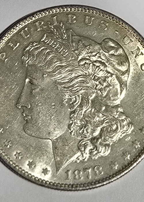 Moneda Morgan Dollar de plata de 1888 con Ceca San Francisco - Casi SC